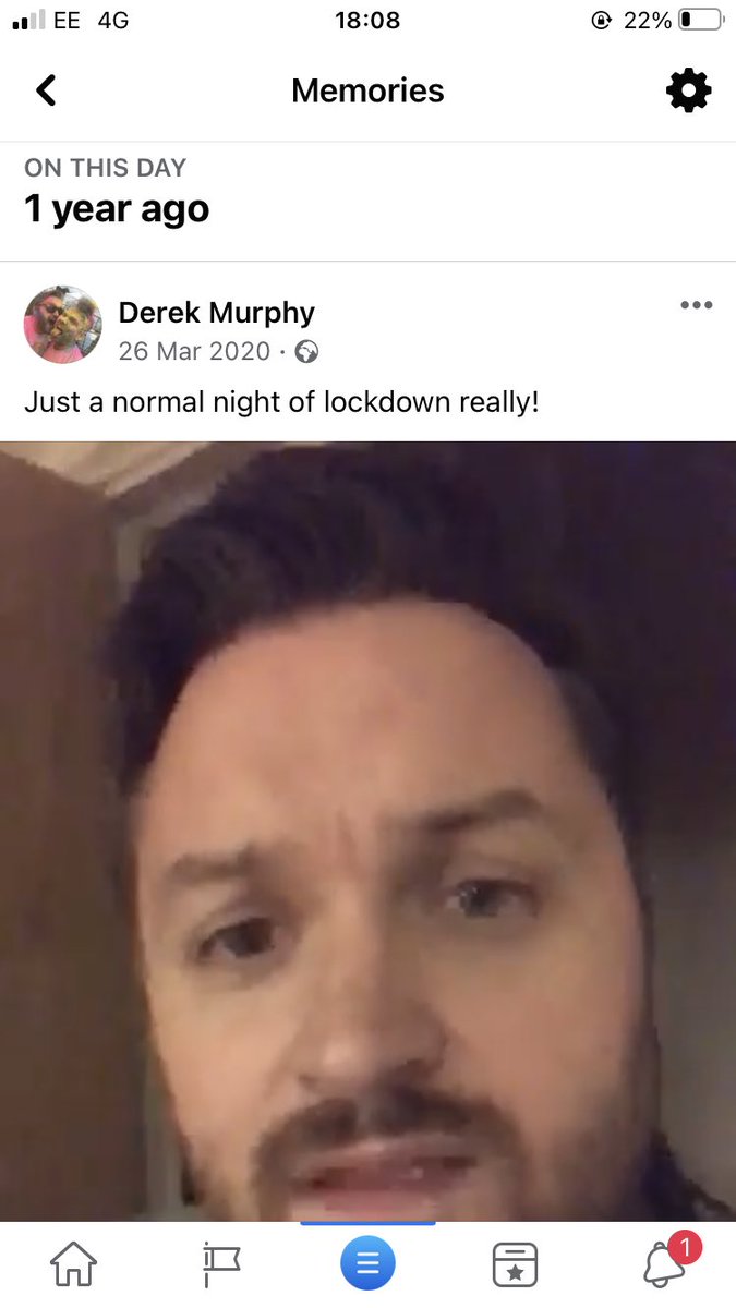 DerekMMurphy's tweet photo. Oh God now Facebook is trolling me with memories of lockdown this time last year!!! Why Facebook why must you do this to my delicate, squishy, held together with cellotape, mind?!?! #lockdown #squishybrain #wwhhhhyyyyy #sendpuppies https://t.co/TCNiq0BFL4