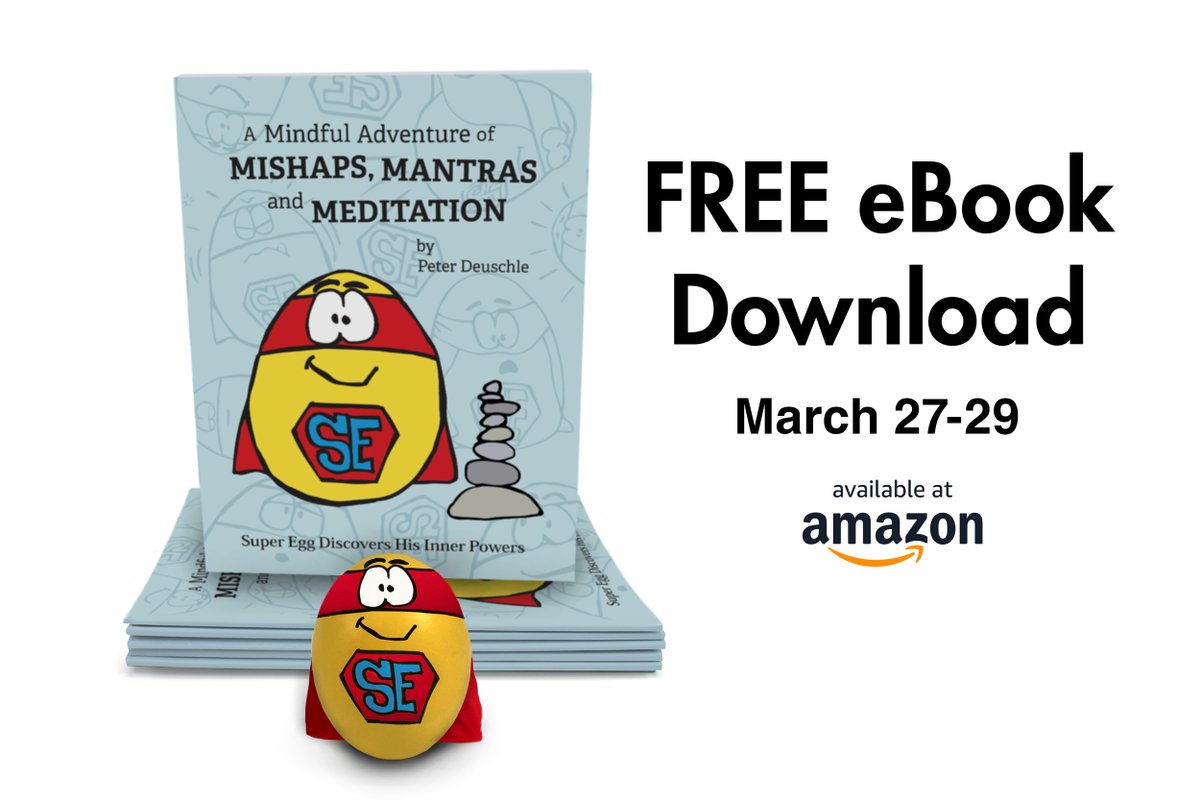 ShoestringStori's tweet photo. Free eBook Download March 27-79. A Mindful Adventure of Mishaps, Mantras and Meditation. https://t.co/ZK3Ct81NKh #meditation #CalmKids #elementaryreading https://t.co/vSmfAZMqkZ