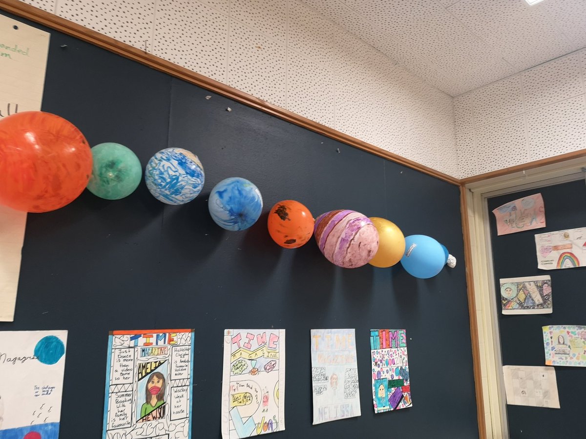 MohsinNarges's tweet photo. Managed to get a photo of our balloon solar system before the Sun popped ๐๐จโ๐๐พ๐๐ธ #grade6science https://t.co/nVxoPIBl2N