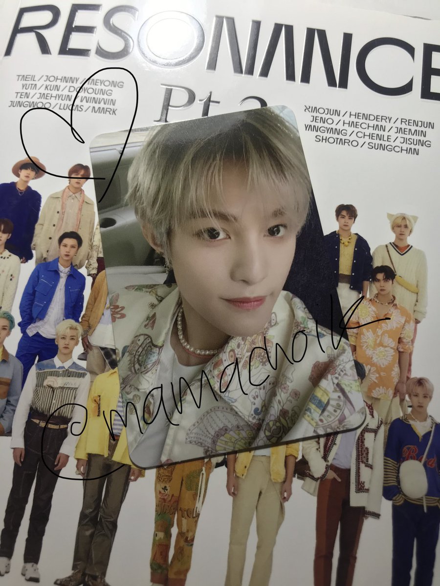 mamachoik's tweet photo. ขายการ์ด resonance part2 น้องหยางๆ 200 รวมส่งค่า #ตลาดนัดnct #ตลาดนัดwayv #ตลาดนัดnct2020 https://t.co/jylTamjxIU