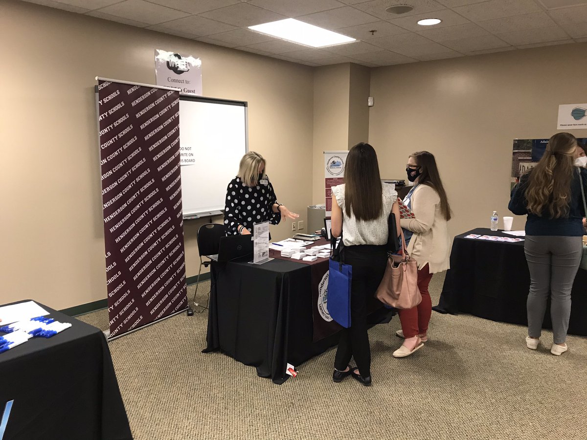 GRRECKY's tweet photo. Fabulous day @GRRECKY with @WKUCEBS Teacher Topper Candidates for the 2021 Job Fair! 👍 https://t.co/s2ImUwBfYA