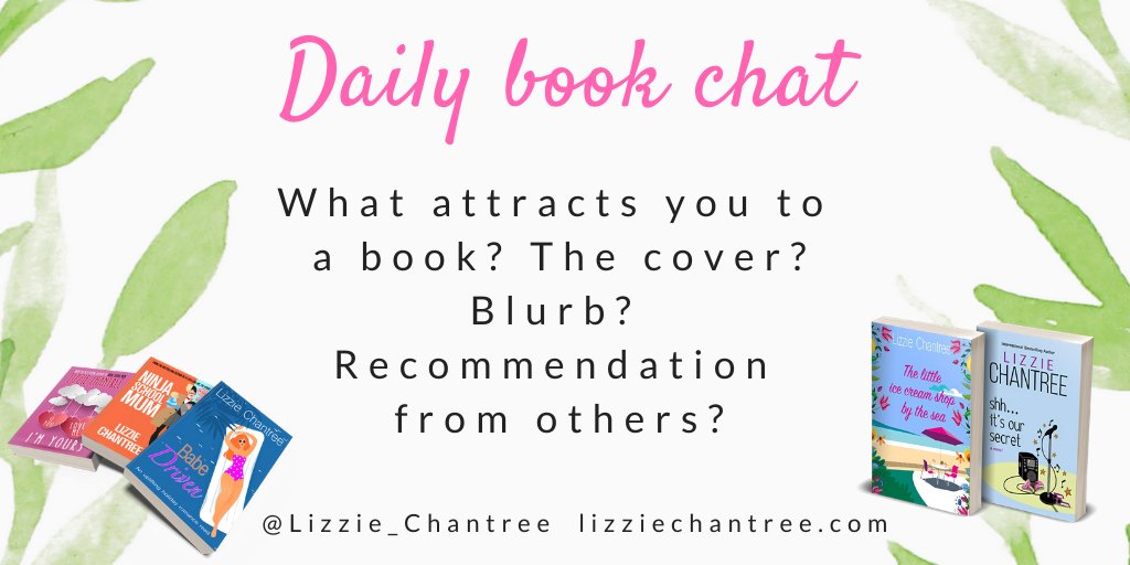 Lizzie_Chantree's tweet photo. #DailyBookChat Book blurbs, covers and design. https://t.co/LI6W9cDCYZ