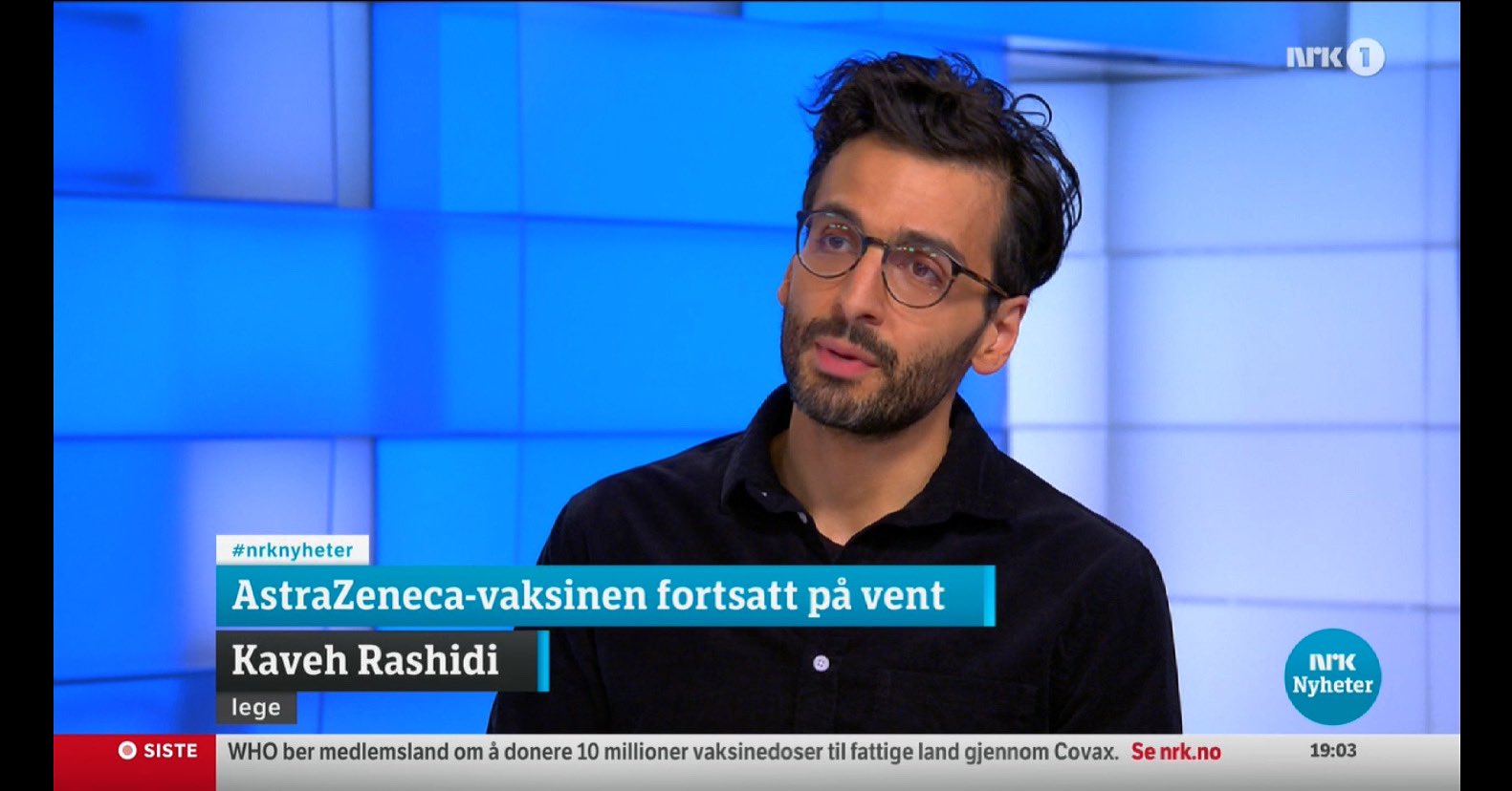 Kaveh Rashidi On Twitter Trad Var Pa Dagsrevyen Idag Og Snakket Om Astrazeneca Vaksinen Bor Vi Ta Risikoen Og Vaksinere Som De Fleste Andre Land Gjor Eller Er Pausen Riktig For A Samle