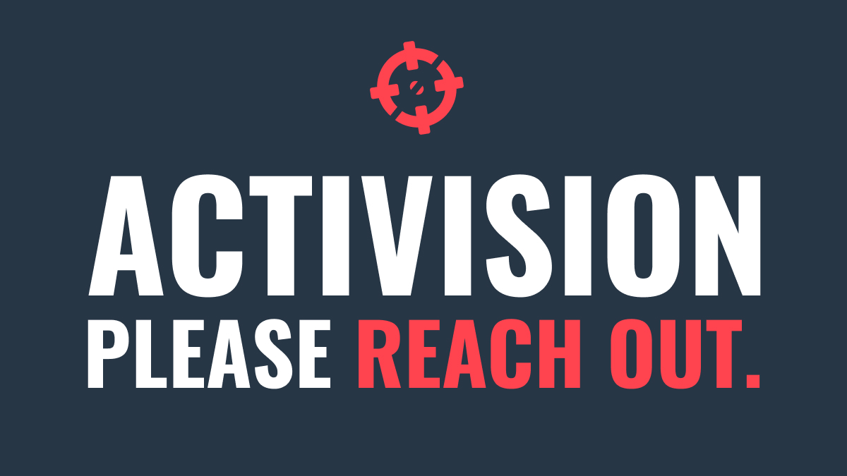 Activision twitter support Activision twitter support
