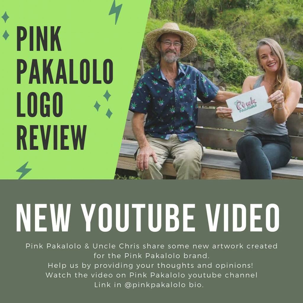 Happy Aloha Friday
&amp; New Video Drop 🔥🔥🔥
•
To watch the newest video, search for ‘Pink Pakalolo’ on YouTube or click the link in my instagram bio 👈🏽
•
In this 4 minute video, Uncle Chris and I share some new artwork that was created for the Pink P… instagr.am/p/CM5BhPShvbl/
