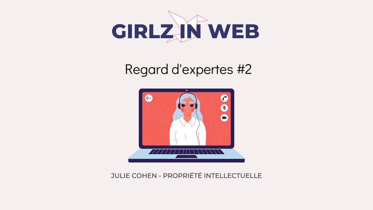 Prenez votre agenda, on a un nouveau rendez-vous de prévu ! 😃
"Regard d'expertes" #2 avec Julie Cahen qui nous parlera de propriété intellectuelle. 

Vous venez ? 
facebook.com/events/1335100…
