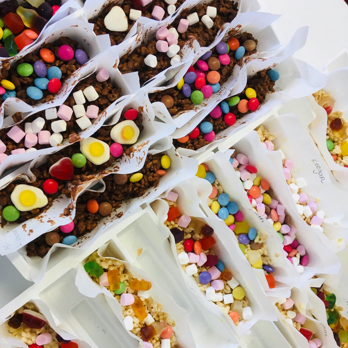 Well done Orange Class for designing, making and packaging some very delicious looking chocolate bars! <a href="/PensansSchool/">Pensans School</a>