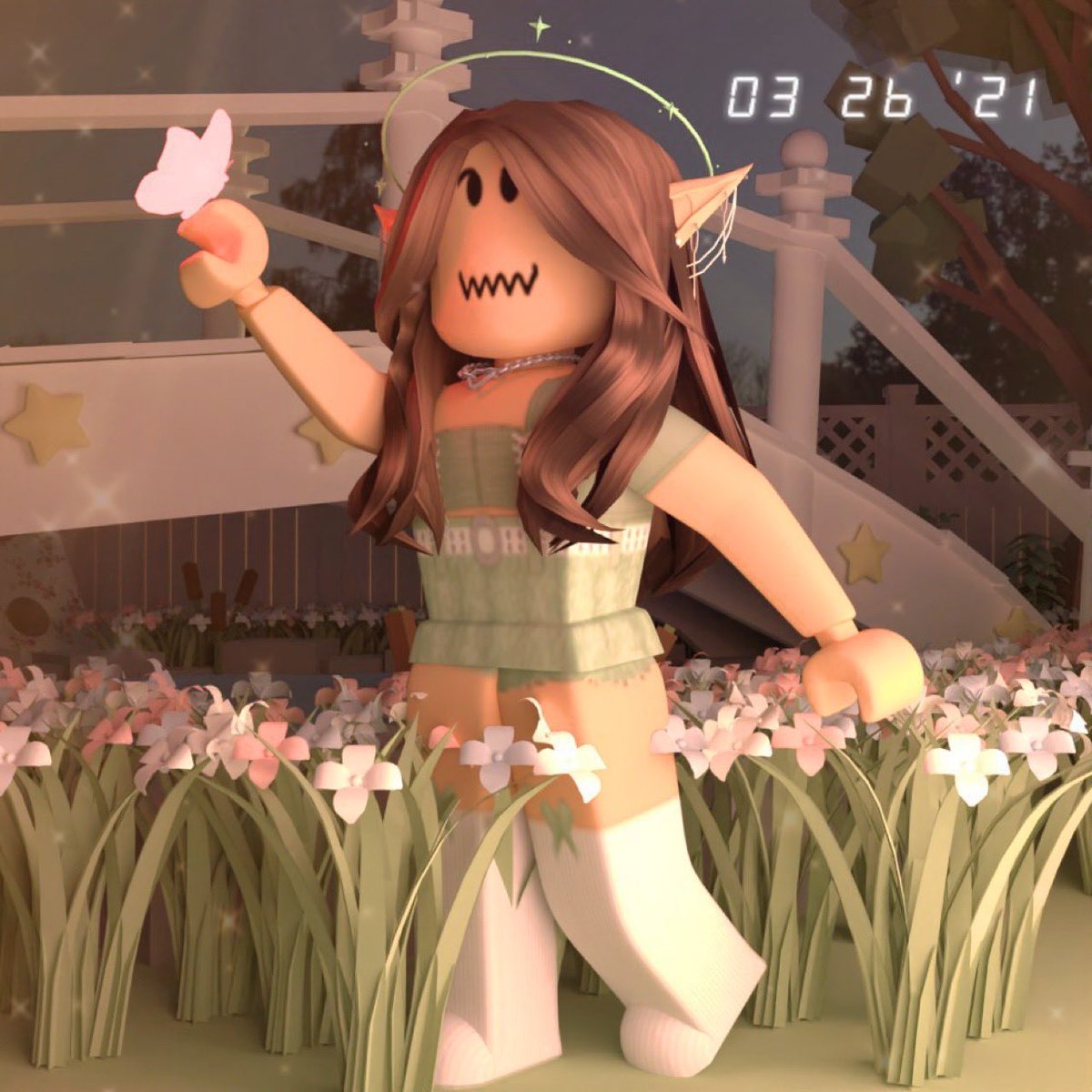 eternaljade_'s tweet photo. ✈︎ advanced gfx

˚✧ 🪴┊theme┊Butterfly Friend

˚✧🌸┊effects┊glow

˚✧ 🧸┊date┊3•26•2021

˚✧ 🌻┊room┊Xx0STARSxX

˚✧ ☁️┊made by┊@eternaljade_

♡︎ likes + rts appreciated

tags: #roblox #robloxgfx #gfxdesigner #gfxartist #gfx #blender #rblx #rtc https://t.co/3j8UtDAFrE