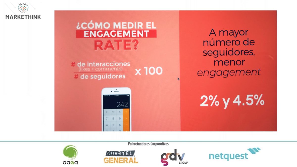 AmaiMexico's tweet photo. Engagement rate

El número de seguidores importa, pero es más importante la interacción:

Iris Carrillo, Local Agencia

#MARKETHINK https://t.co/B7Lcx170ft