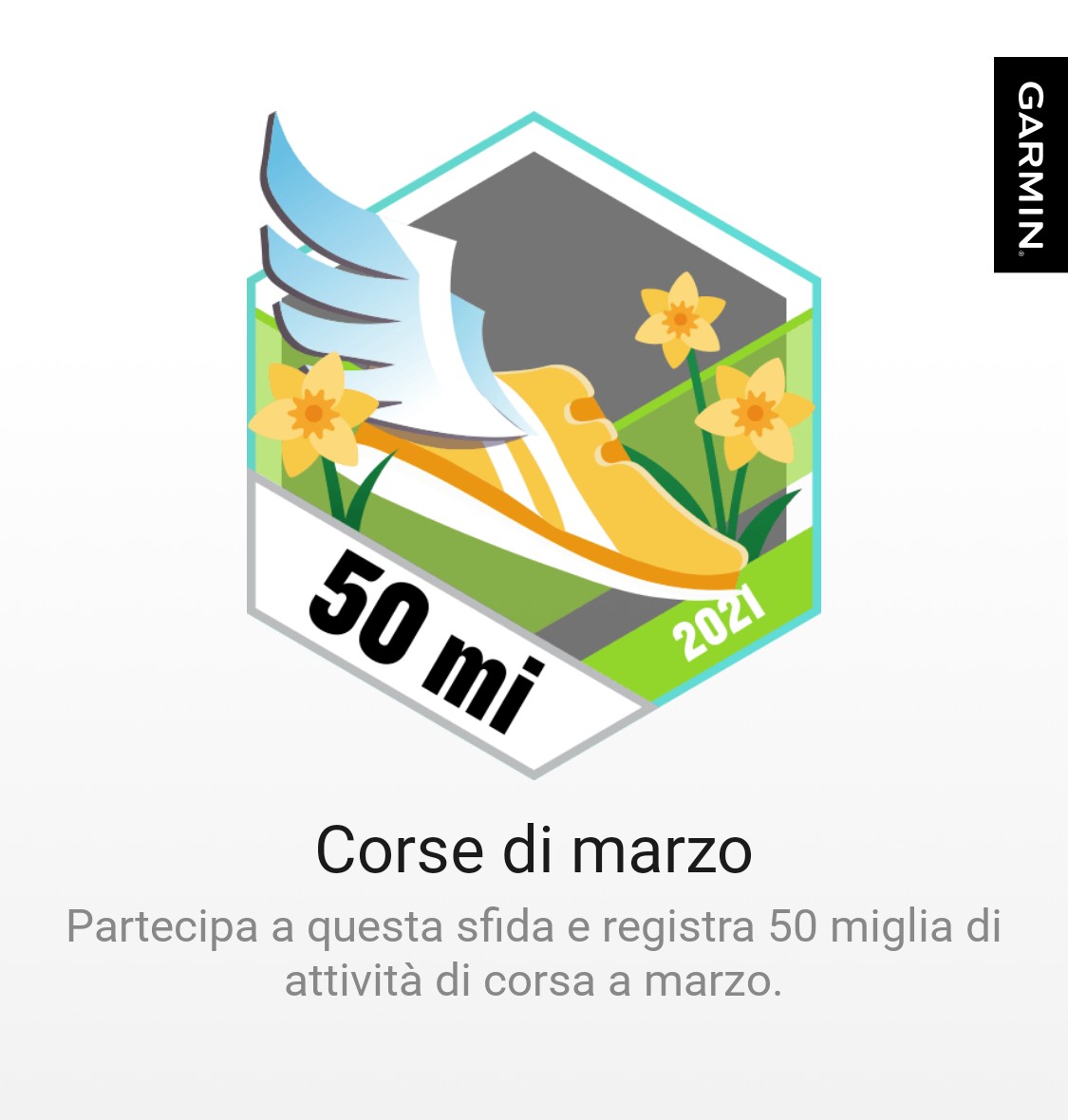 andreamaddii71's tweet photo. Ho ottenuto un badge su Garmin Connect. #garmin #beatyesterday https://t.co/Coy02H1O7H