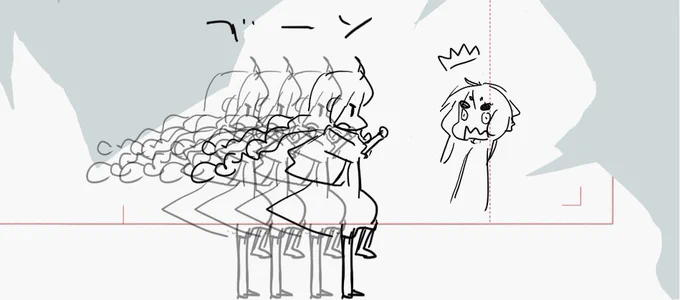 今日の放送中らくがき 