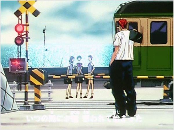 BestOfAnimeShot's tweet photo. Kamakura Station X Slam Dunk https://t.co/uszIrRA87p