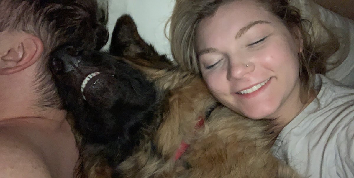 SavannahWolfor's tweet photo. Rest In Peace to my sweet boy Lucian. He was the best dog in the world. https://t.co/QaiDNKi9CK