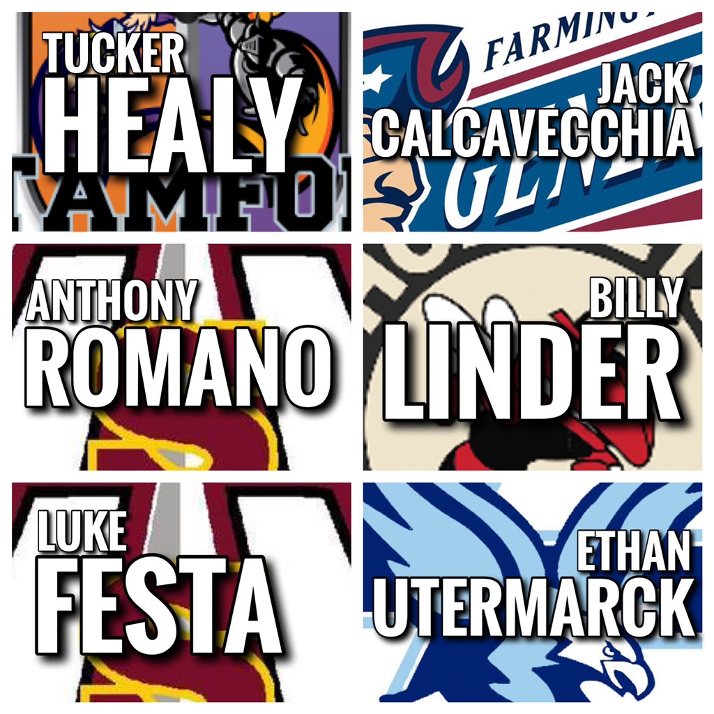 CTHSHockey (@cthshockey) on Twitter photo Division II All <a href="/CTHSHockey/">CTHSHockey</a> First Team
F Tucker Healy - Westhill-Stamford
F Anthony Romano - Sheehan
F Luke Festa - Sheehan
D Jack Calcavecchia - FVG
D Billy Linder - Branford
G Ethan Utermarck- East Catholic
#cthk Division II All <a href="/CTHSHockey/">CTHSHockey</a> First Team
F Tucker Healy - Westhill-Stamford
F Anthony Romano - Sheehan
F Luke Festa - Sheehan
D Jack Calcavecchia - FVG
D Billy Linder - Branford
G Ethan Utermarck- East Catholic
#cthk