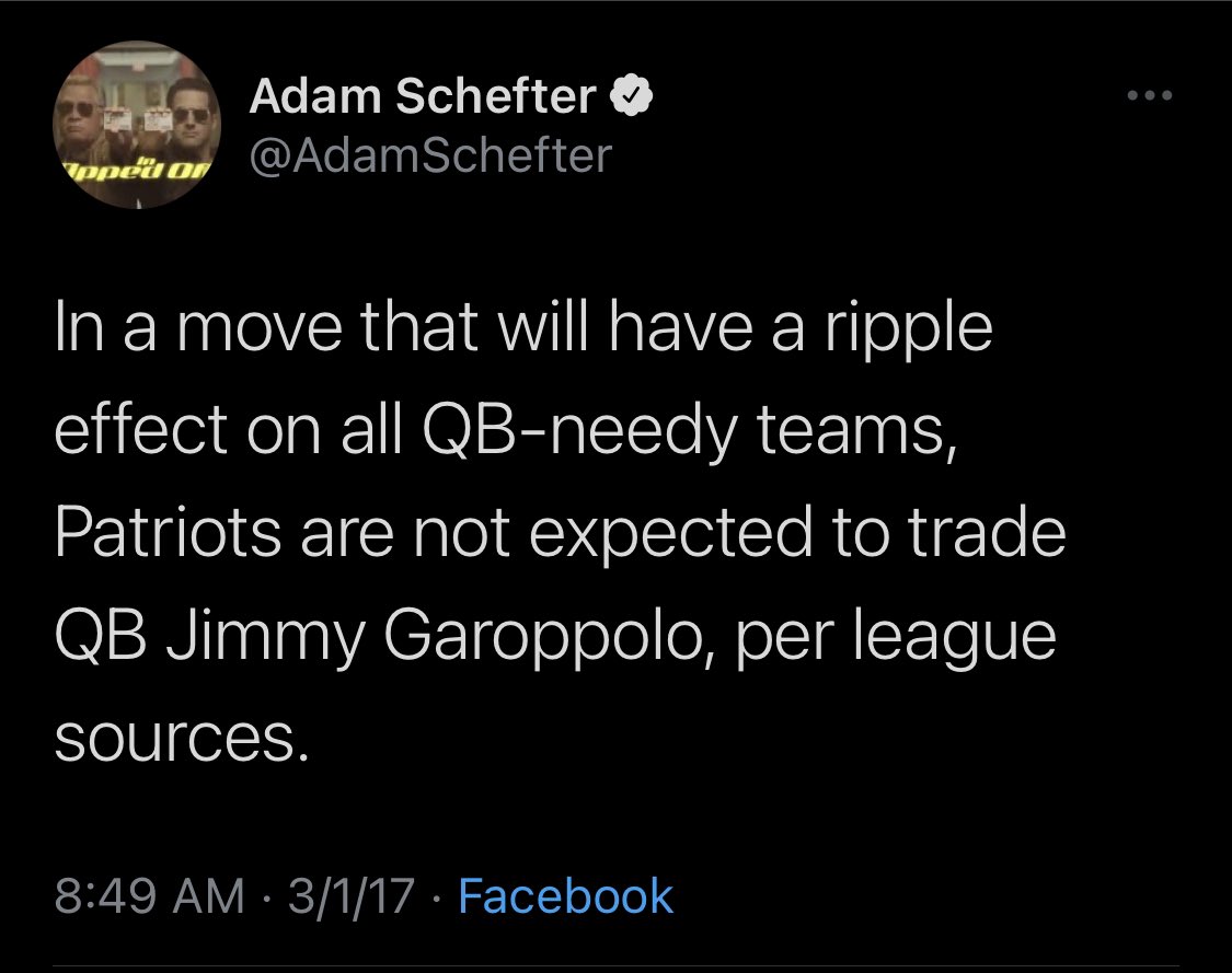 TimmyCruise's tweet photo. @AdamSchefter https://t.co/uT0eCCFTa8