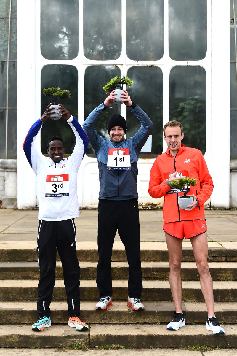 RunBlogRun's tweet photo. 1st - Christopher Thompson – 2:10.52 PB
2nd - Ben Connor – 2:12.06
3rd          Mohamud Aadan 2:12.20
2021 Muller British Olympic Trials,  26 March 2021, #kewgardens, #marathontrials. Photos: @gettysports, @britathletics, @stuartweir,  #runblogrun, #runningnetwork, #larryeder, https://t.co/JXluLhAJXm
