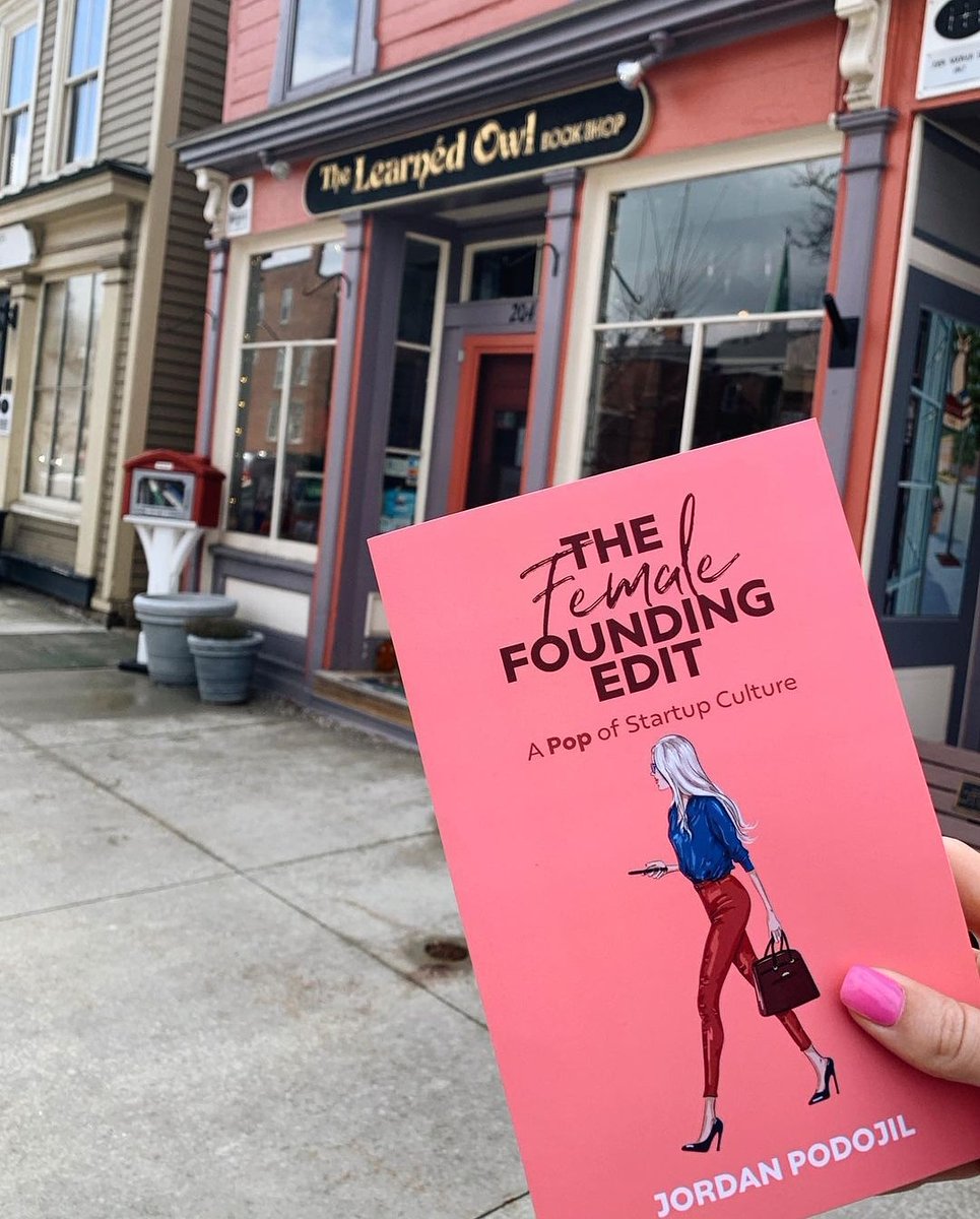 We're so excited to announce that our first book signing of 2021 will take place tomorrow 3/27 with local author Jordan Podojil Look for her in front of the store from 1-3pm. Its supposed to be 70° and sunny 🌻🌞🌡Perfect day for an author event!
.
.
📸: @jordanpodojil