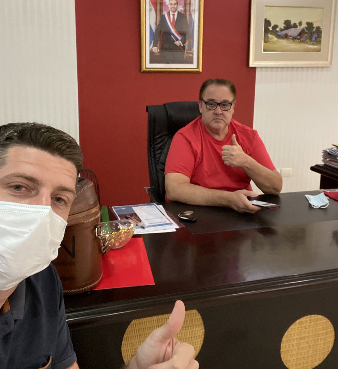 EstebanWiens's tweet photo. Planificando y organizando acciones para Ciudad del Este con el gobernador @RGVGobernador
#Mejoremos https://t.co/Qh8btyIXti