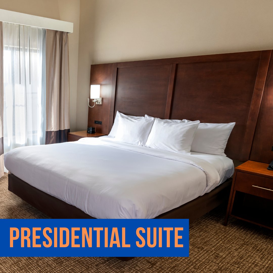 In this Presidential Suite you'll feel like royalty. This is a Friday night treat you deserve!