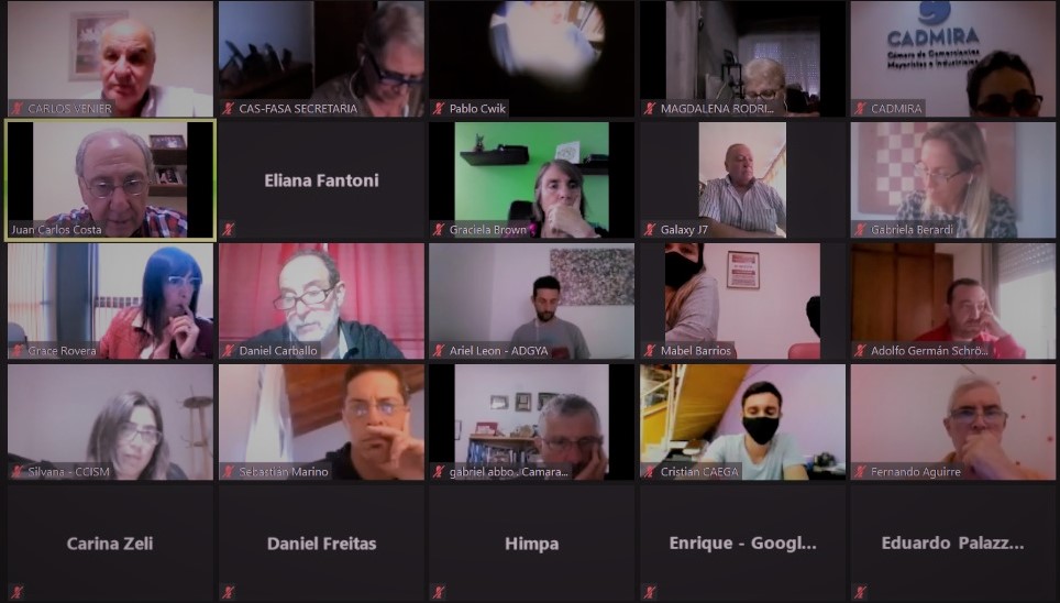 Entidades y pymes participaron hoy en la capacitación de la Ronda virtual de Negocios junto al equipo técnico del sector y se compartieron los testimonios de casos exitosos de <a href="/gracerovera/">Graciela  Rovera</a>  y <a href="/arevalojuanrob1/">Roberto Arévalo</a>
Sumate a la próxima Ronda👉 bit.ly/3fexTeR