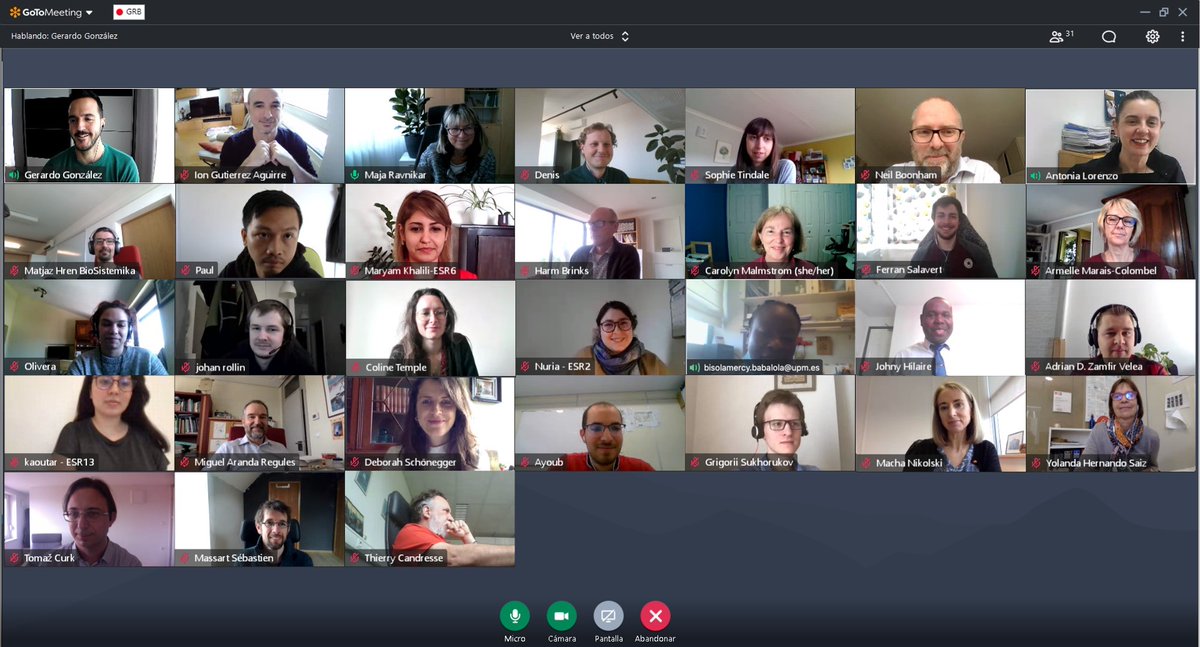 Today we have the last session of our network meeting 3. We have wonderful presentations from all the PhD students, they are doing awesome work. Stay tuned for news on their work and for wonderful results!!!