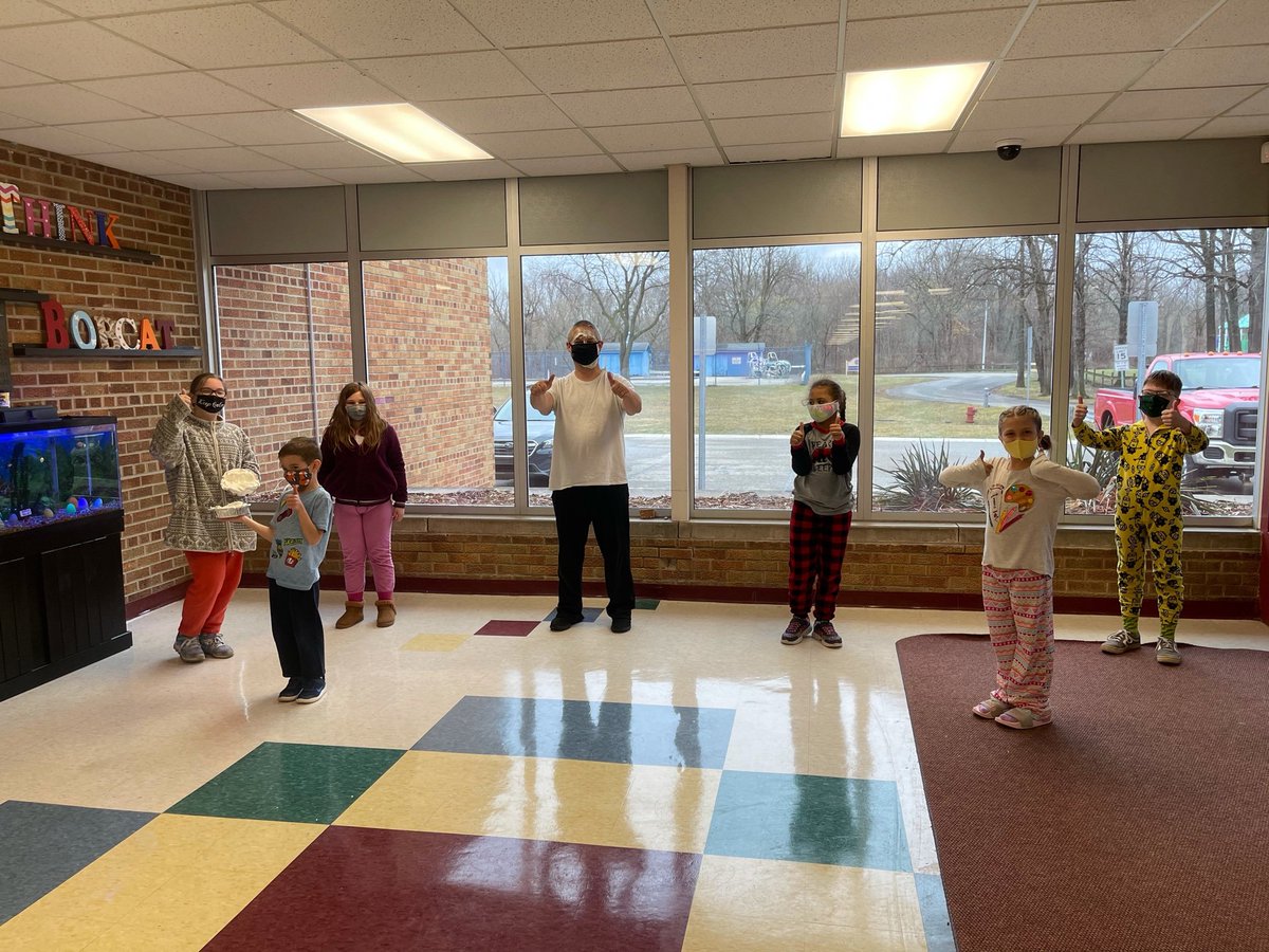 brittmbeaupre's tweet photo. ...and that's a wrap! March is Reading Month was a huge success! Thankful for my partner in crime, @ncollini123, for helping make this a success for @BotsfordElem 📚🙌 Here are our 6 MVP Readers! Great job, Bobcats! #CSD_AllMeansAll https://t.co/hT37yzq0wE