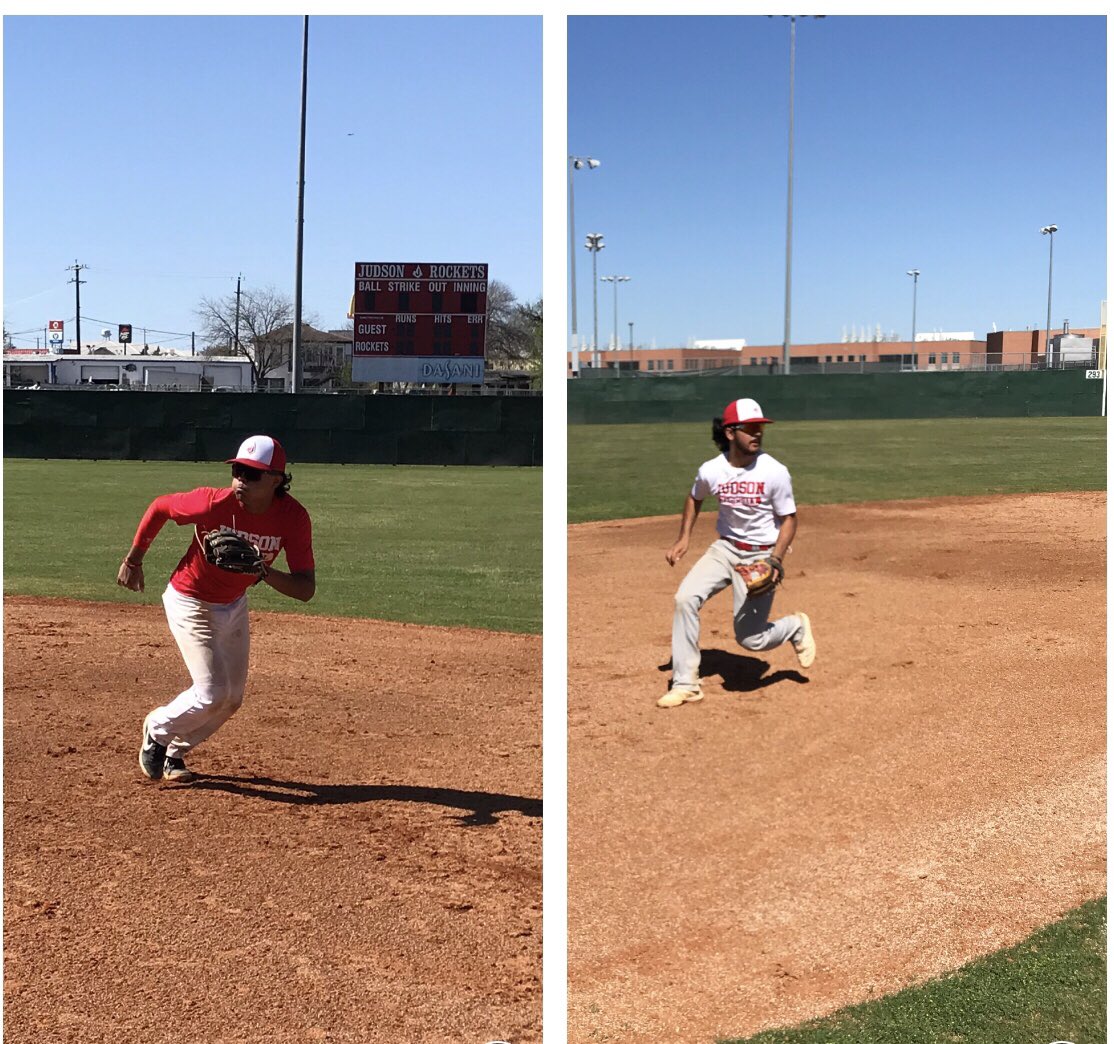 Kaine Franco and Javier Torres will lead the Rockets tonight at Clemens 7pm: Michael Burroughs continues to lead the Rockets with a .409 batting average, followed by Franco .342 and Torres .341 #judsonbaseball