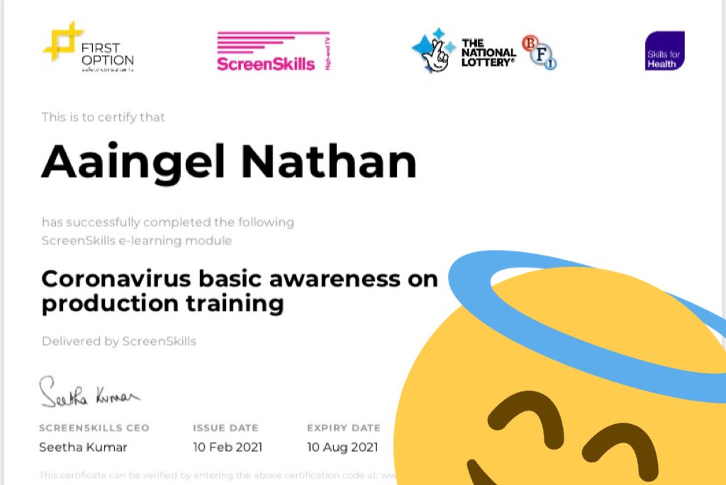 Over here at these four walls we take covid awareness very seriously! Go check out screen skills and all the content they have to find out how to be the most covid safe whilst creating your productions! #notanad #screenskills