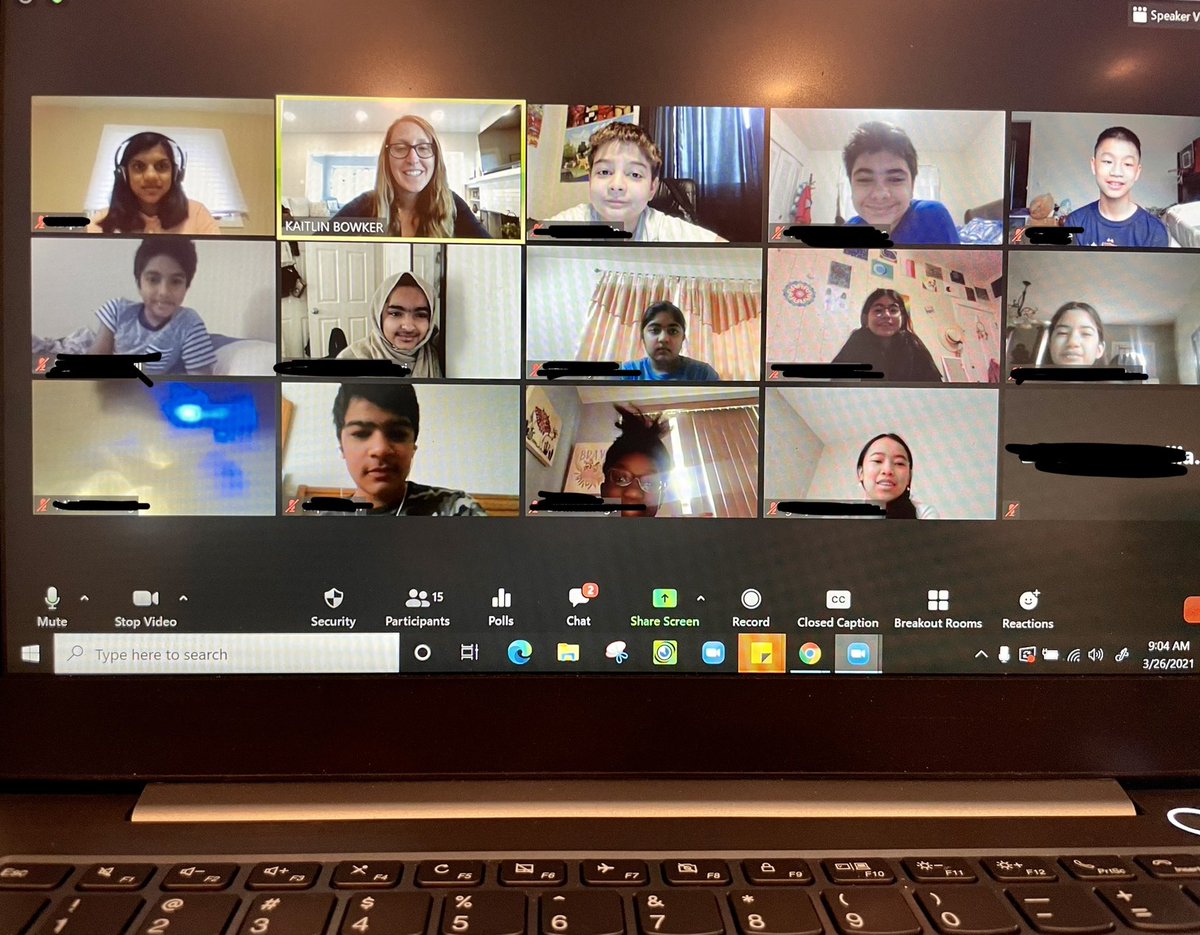 KaitlinBowker's tweet photo. Great last day before spring break with #advisory212 watching @Flocabulary Week in Rap and playing SEL Bingo for #SELDay...wishing everyone a fantastic, safe, and relaxing break! Love seeing those smiling faces! @LincJrHi https://t.co/xpSAZncoj9