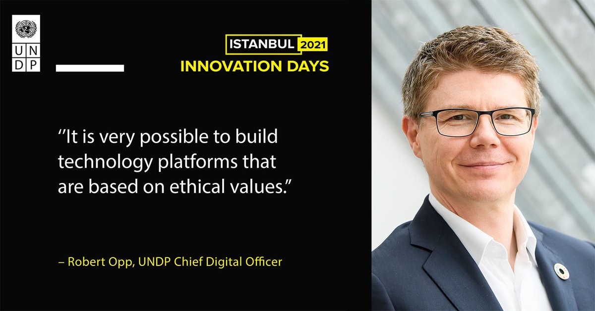 UNDPDigital's tweet image. &quot;Digital is not only an opportunity, it also brings challenges.

Some of those challenges are ethical and value-based, and we need to have a perspective on how we can be intentionally inclusive with digital.&quot;

— @Robert_Opp at today&apos;s #IID21 closing session

#FutureofDevelopment