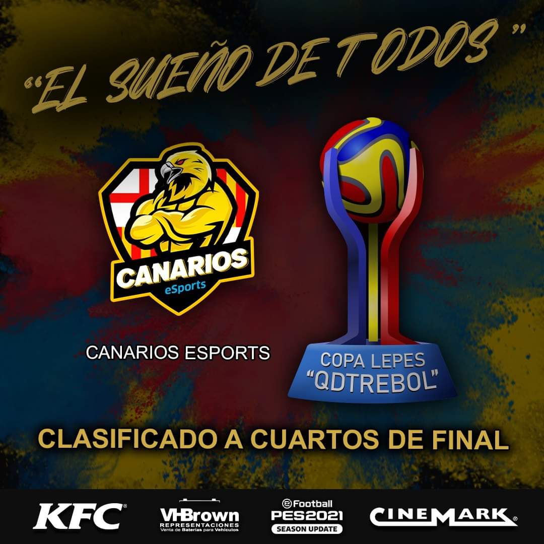 ! CANARIOS ESPORTS A CUARTOS !
<a href="/CanarioseSports/">CANARIOS ESPORTS</a>
Con juego de toque y máxima profundización los dirigidos de Pedro Galeas lograron golear a su rival dándole la tranquilidad al equipo en el primero partido donde dejaron la serie en 2 partidos
Foto <a href="/cllanosv/">Carlos Llanos</a>