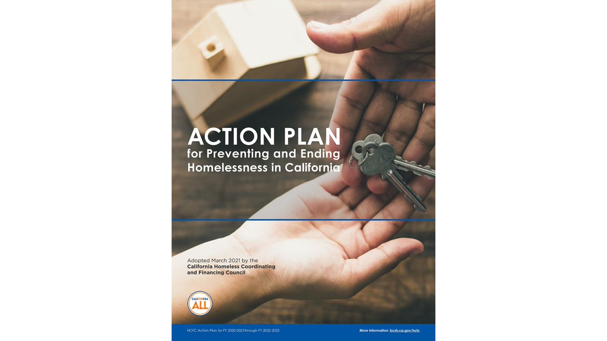 Cal_ICH's tweet photo. ALERT: @CA_HCFC official release of the #HCFCActionPlan - California's 1st ever statewide framework to prevent and end #CAHomelessness. Read the press release: https://t.co/TPlLPXgPVO
Read the Action Plan: https://t.co/bLtu4JhUbI
#HCFCca #CAbcsh #CaliforniaforAll https://t.co/2TmXfQUkKY