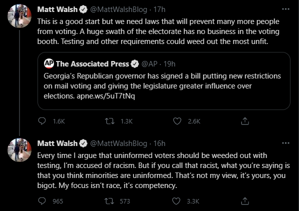 JoelRubin_'s tweet photo. When you don't want to fund public education and you also want people to take a competency test to vote. https://t.co/9ep5yYyQY0