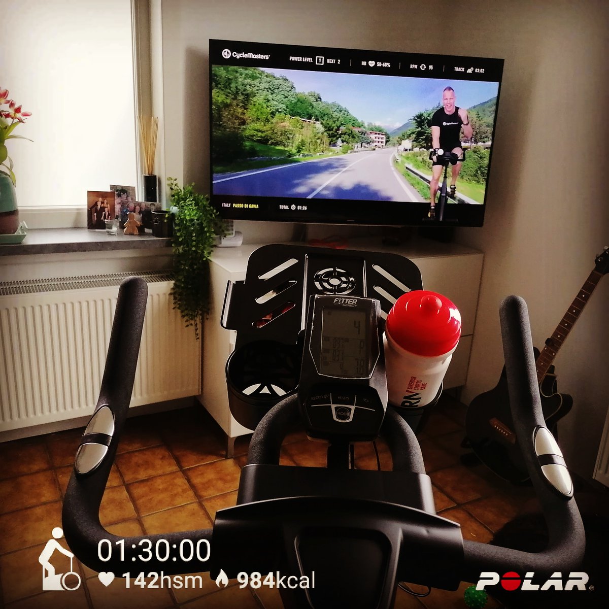 krisvl_70's tweet photo. #PolarVantageM #spinning #cyclemasters https://t.co/U6fudLeYfh