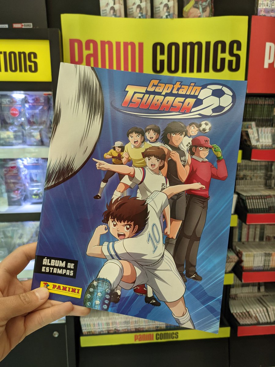 NgPanini's tweet image. Nuevos álbumes de estampas. #CaptainTsubasa #YooHoo 📚