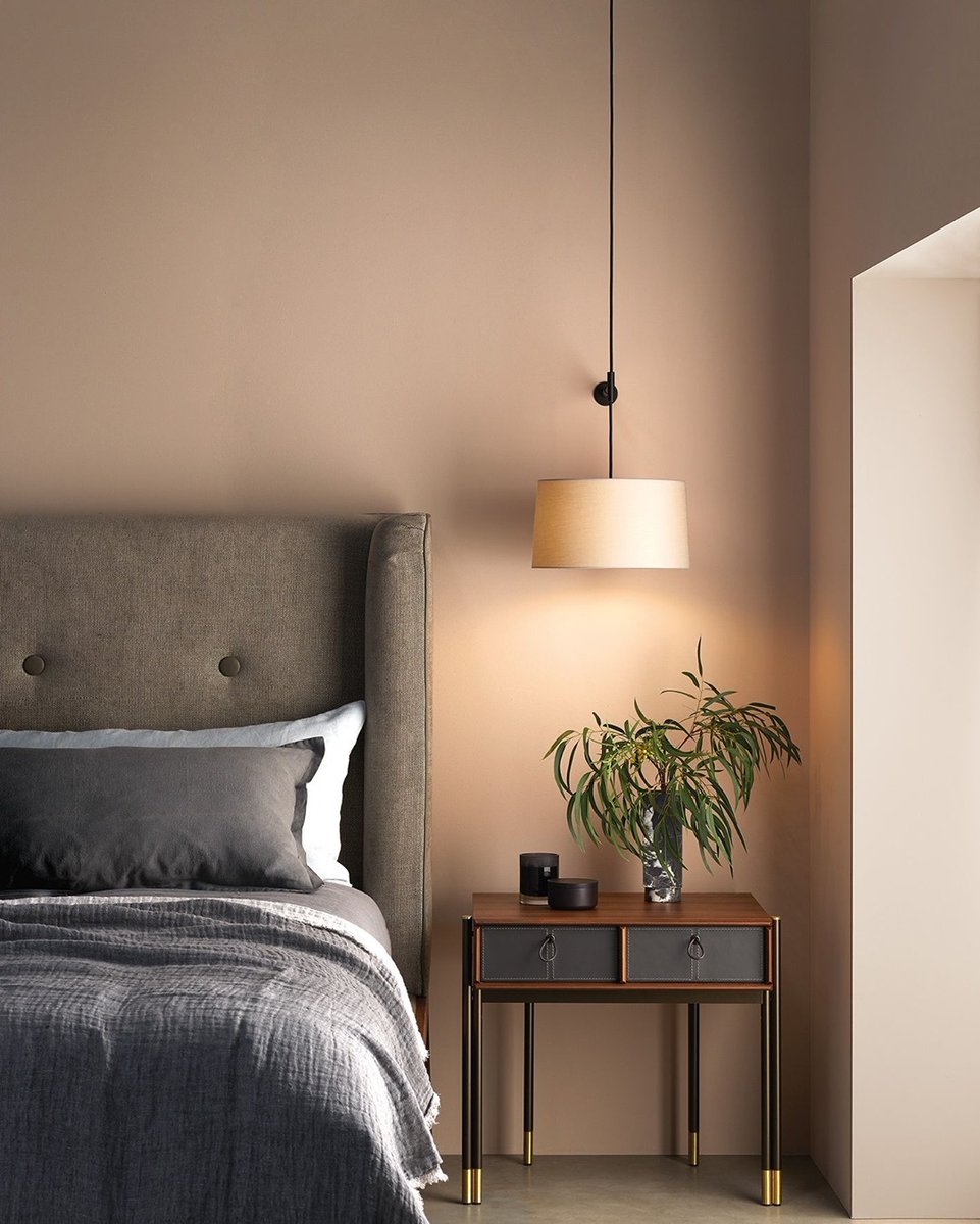 LumisonLighting's tweet photo. Does your bedroom feel cluttered? By choosing a suspended ceiling pendant versus a table lamp you can free up space on your bedside table. 

#bedroomlighting #designsolutions #lumisonlighting

( #📷 @astrolighting ) https://t.co/kzvVkat9ho