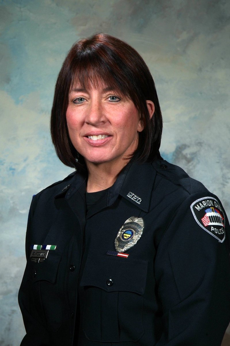 marion_police's tweet photo. In honor of Women's History Month, the Marion Police Department would like to recognize Officer Electa Foster who served the citizens of Marion for over twenty years and was the first female patrol officer in the department's history. 
#MarionProuD https://t.co/62uLng1wzn