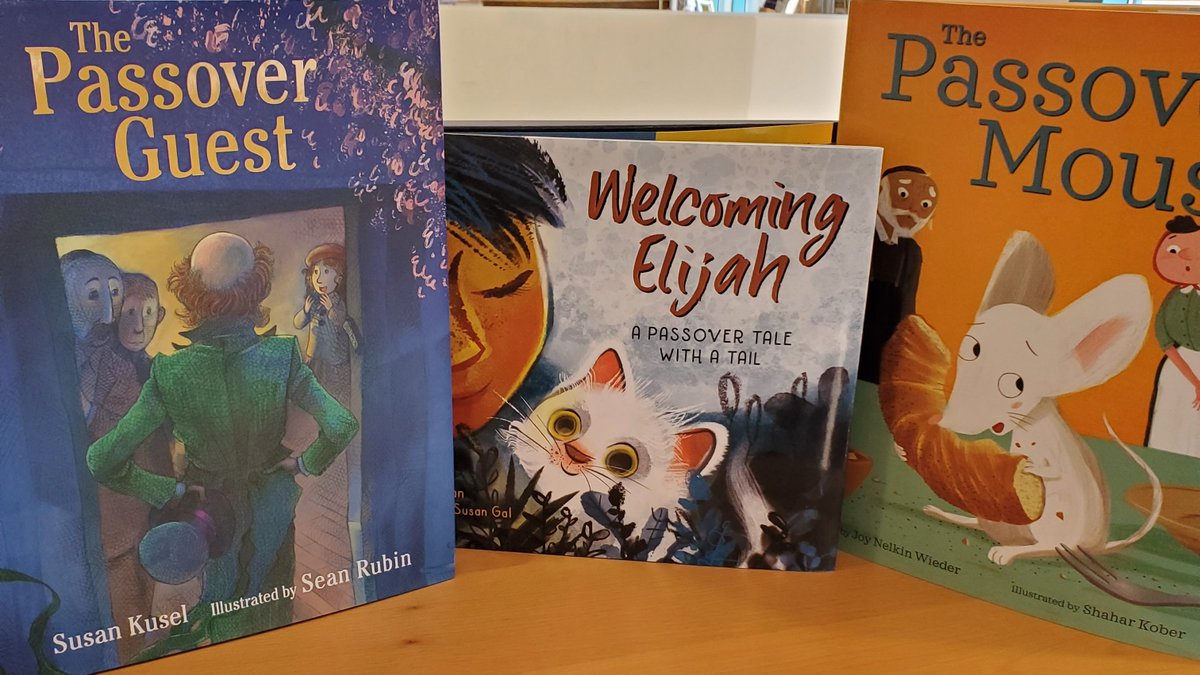 HFBooks's tweet photo. Happy Passover! We hope this time brings you joy, laughter, and books!
#HoorayForBooks #pasover #ThePassoverGuest #WelcomingElijah #ThePassoverMouse https://t.co/x0hhEL4KiI
