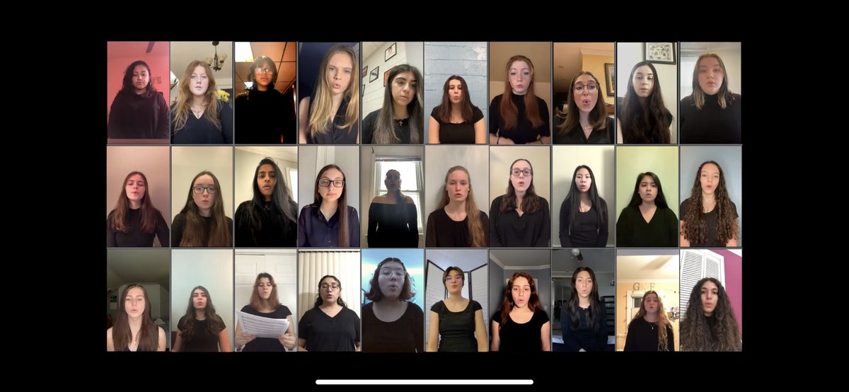MessinaMeg's tweet photo. We are particularly proud of this project (use link to 👀/👂). It represents a semester-long creative collaboration that we used to process and present our feelings about the last year. The singers have their fingerprints all over this. https://t.co/73tQJGxCYT #ContentForChoir https://t.co/xhnkt7ivm4