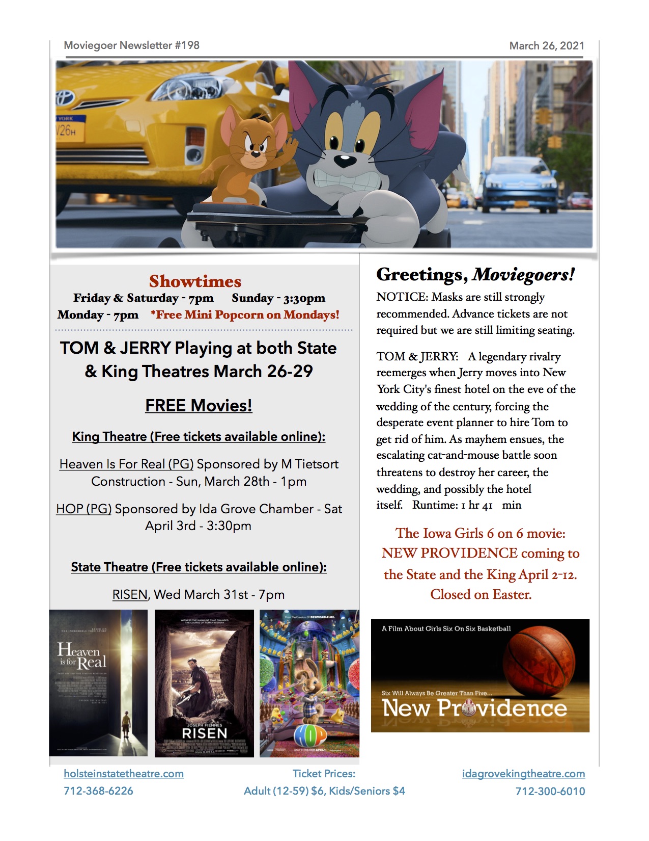 Holstein State Theatre (movies4holstein) / Twitter