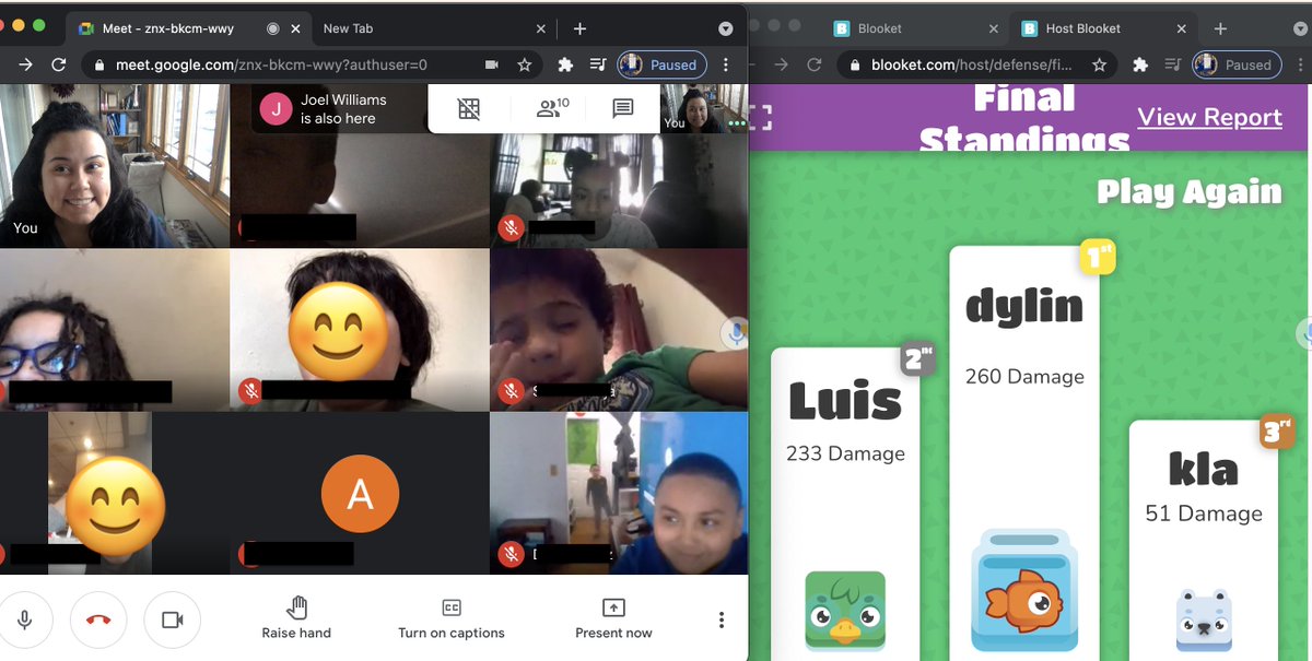 MrsMata_'s tweet photo. We had a great #SELday at @PS10FortHill !!! Our remote learners loved @PlayBlooket !! #YouHaveAFriendAt10 #remotelearning #teachingin2020 @jenn_funes @teacherromero72 @SIBOD31 https://t.co/2kf09t8ZrB