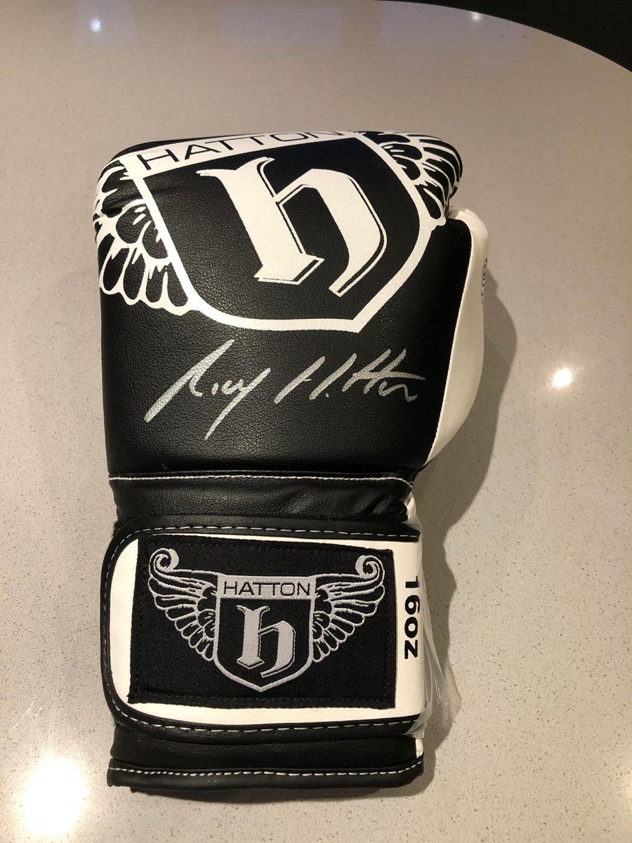 MorsonGroup's tweet photo. 🥊 Ahead of @CampbellHatton’s pro-debut tomorrow night we have a signed glove from the legendary @HitmanHatton to give away!

For a chance to win, like and retweet and the winner will be notified on Monday! 👊 https://t.co/5qXAIkBQKe