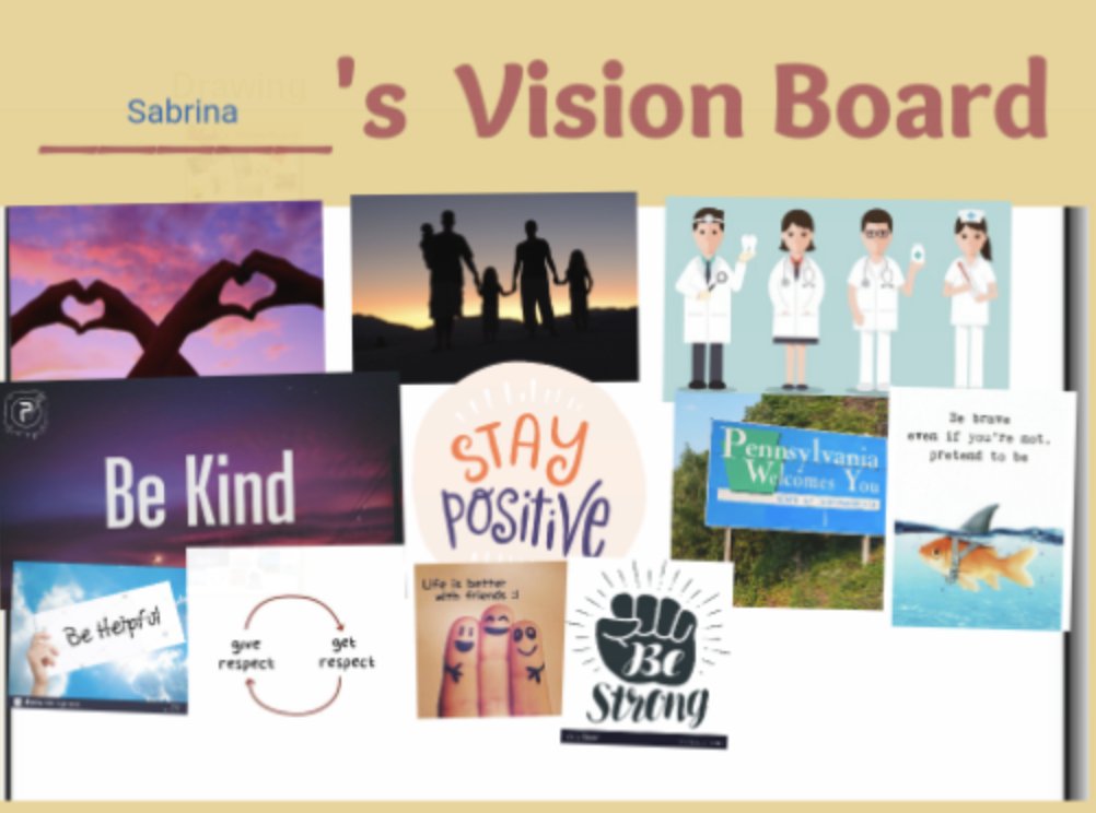 MrsMata_'s tweet photo. My twitterless co teacher also did a great job creating vision boards with our remote learners at @PS10FortHill #SELDay @jenn_funes @teacherromero72 #visionboards #ThankyouMrsSchiazza #YouHaveAFriendAt10 #ps10forthill https://t.co/PvKAJVgV4E