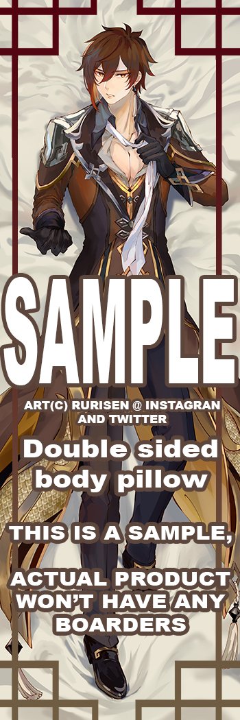 rurisen's tweet photo. I finally finished a #Zhongli #bodypillow!!!I spent forever drawing this GEO daddy TwT! You can purchase this pillow here: 

Storenvy: https://t.co/HXuRAaZfGs

Etsy: https://t.co/uSoAkfEBVO

#GenshinImpact #Genshin_Impact #anime #dakimakura #钟离 #锺离 #art #原神イラスト  #原神 https://t.co/HjJ5tphRi4