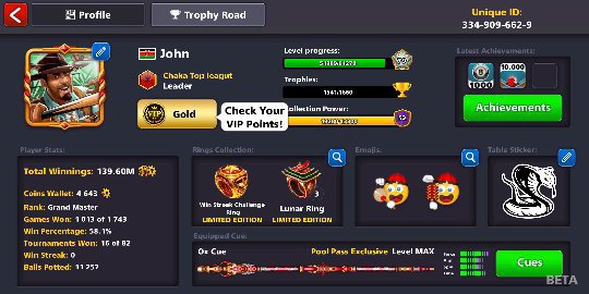 djjohn_254b's tweet photo. @8ballpool You ban account for no reason https://t.co/c9kyPRswA4