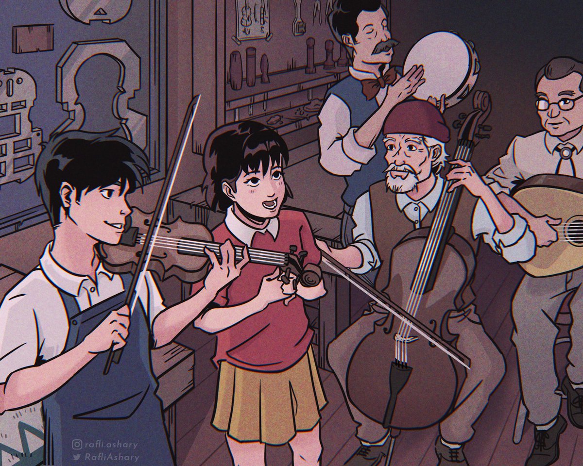 RafliAshary's tweet photo. Whisper of the Heart
#whisperoftheheart #fanart #studioghibli #lineart #digitalillustration #digitalart #illustration #artwork #digitalartwork #comicart #digital2d #illustratorindonesia #art #digitalart https://t.co/9wVLUGYhBy