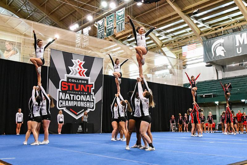 usacheer's tweet photo. Before doing any skill – are you physically and mentally ready? Have you and your group safely done the easier versions of this skill? Proper progressions reduce injuries and keep you “in the game” and able to improve! #usacheer #cheersafe https://t.co/nPBjdn63ko