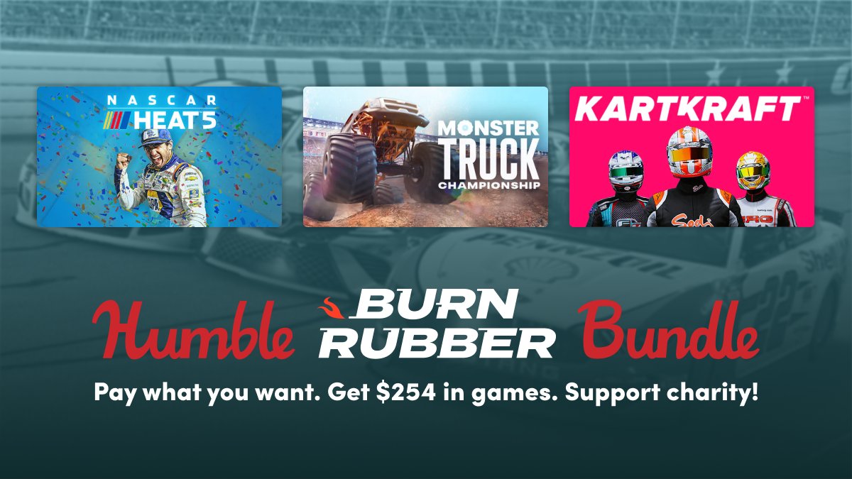humble's tweet photo. Ready to race? Dive into epic racing games by paying what you want and supporting charity!
https://t.co/c9AjUvA2uO https://t.co/AUTctOk1y3