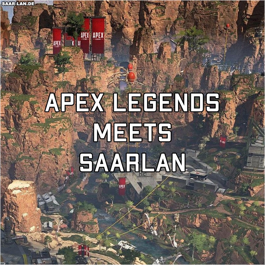 saarlanev's tweet photo. Zusätzlich zu den schon bekannten Turnieren veranstalteten wir dieses Jahr zu ersten Mal ein Apex Legends Turnier.
Infos und Link findet ihr auf unserer Homepage.
https://t.co/H91tyNTalI

Das Turnier steht weder in  Verbindung mit EA noch ist es von EA gesponsert! https://t.co/aSeOS0hqNC