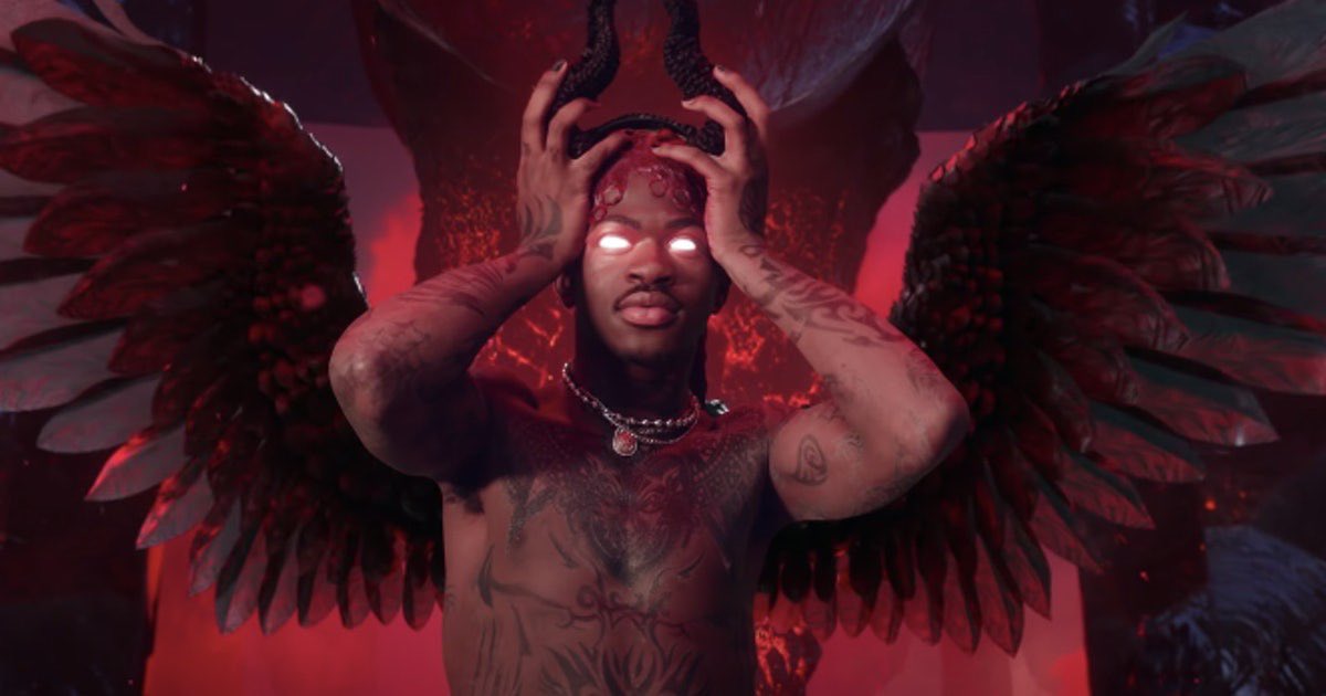 AndieIsOnline's tweet photo. vatican: we cannot bless the gays

lil nas x: but I can https://t.co/Vf1TojJaDz